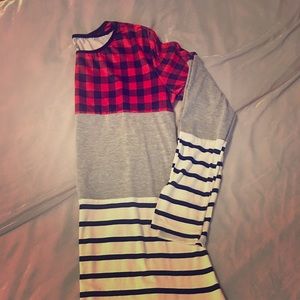 Buffalo Plaid and Stripes! 🖤❤️